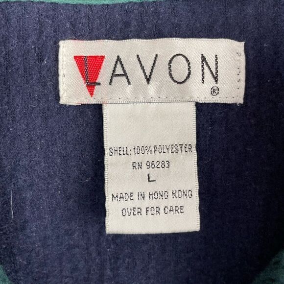 Lavon Sleeveless Full Zip Sweater Vest Size L EUC - Picture 7 of 7